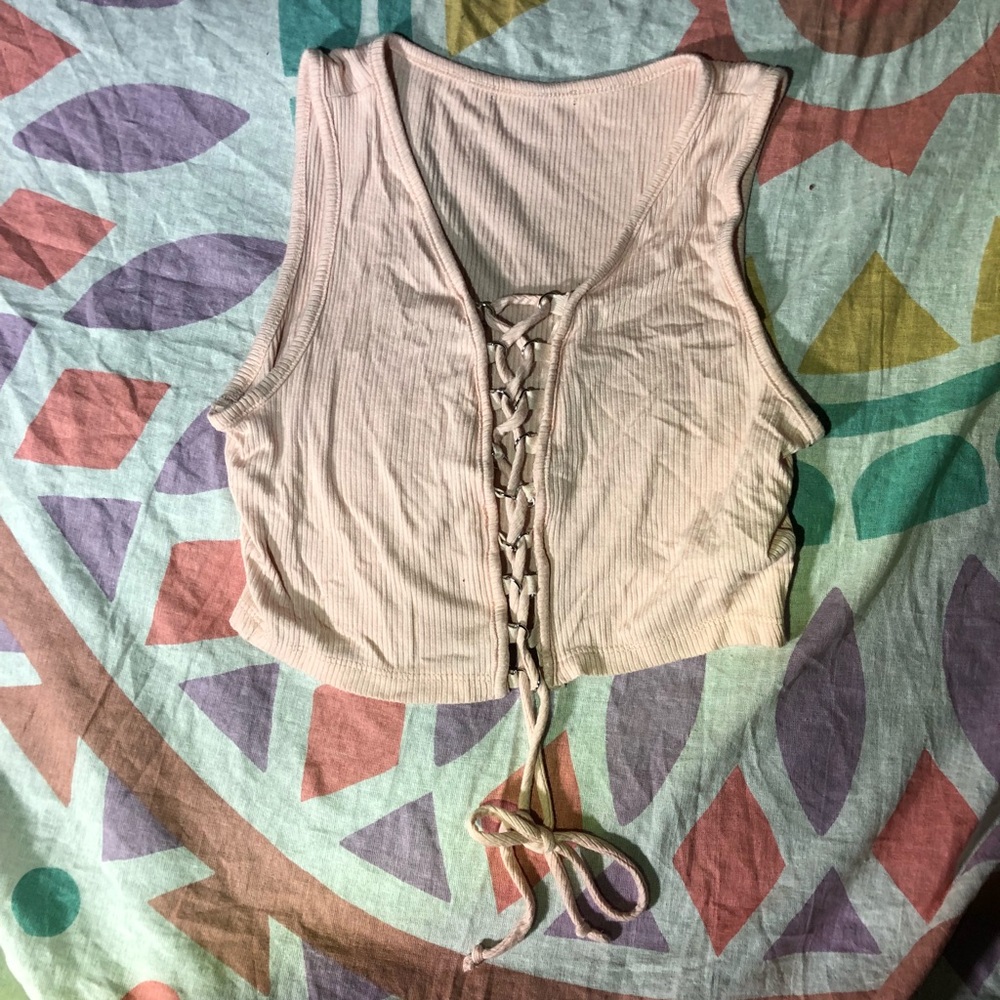 Pink Crop Top